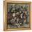 Bouquet de fleurs-Eugene Delacroix-Framed Premier Image Canvas