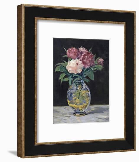 Bouquet de Pivoines, 1882-Edouard Manet-Framed Premium Giclee Print