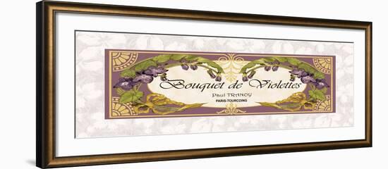 Bouquet de Violettes-Susan Berman-Framed Art Print