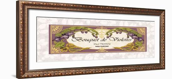 Bouquet de Violettes-Susan Berman-Framed Art Print