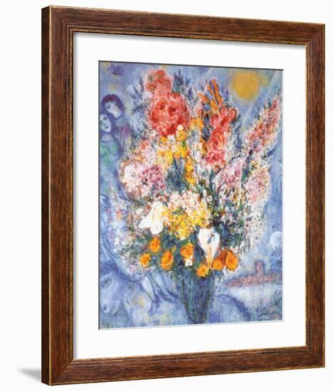 Bouquet des Fleurs-Marc Chagall-Framed Art Print