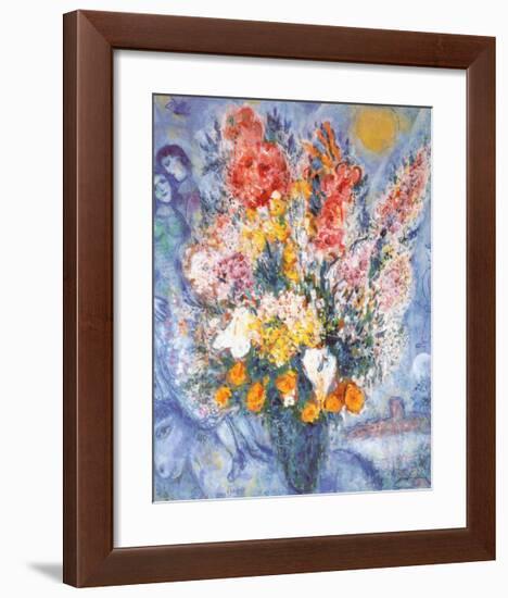 Bouquet des Fleurs-Marc Chagall-Framed Art Print