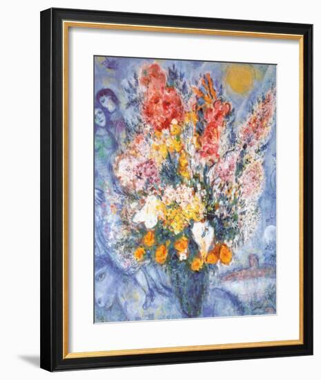 Bouquet des Fleurs-Marc Chagall-Framed Art Print