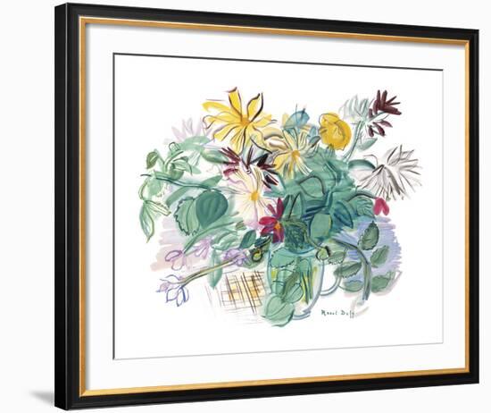 Bouquet des fleurs-Raoul Dufy-Framed Giclee Print