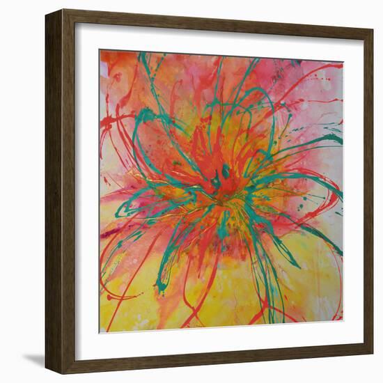 Bouquet II-Caroline Ashwood-Framed Giclee Print