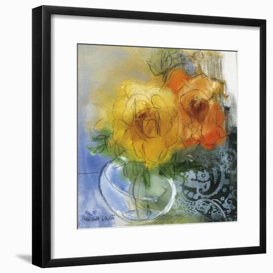 Bouquet II-Marina Louw-Framed Art Print