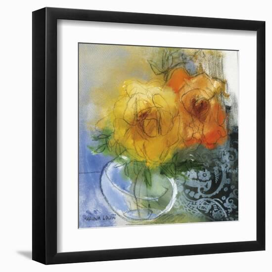 Bouquet II-Marina Louw-Framed Art Print