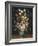 Bouquet in a Blue Vase-Jan Brueghel the Elder-Framed Art Print