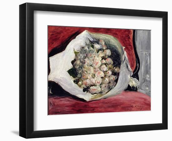 Bouquet in a Theatre Box, C.1878-80-Pierre-Auguste Renoir-Framed Giclee Print