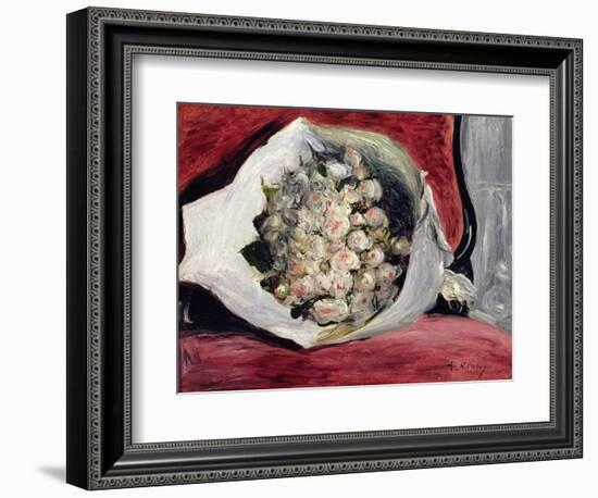 Bouquet in a Theatre Box, C.1878-80-Pierre-Auguste Renoir-Framed Giclee Print