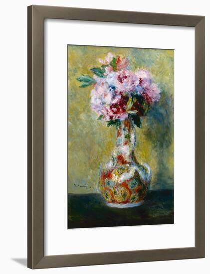 Bouquet in a Vase, 1878-Pierre-Auguste Renoir-Framed Giclee Print