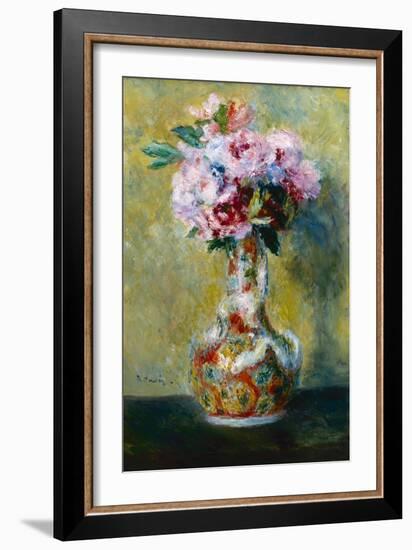 Bouquet in a Vase, 1878-Pierre-Auguste Renoir-Framed Giclee Print