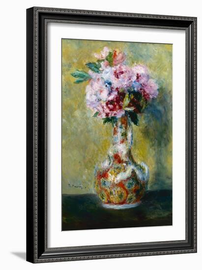 Bouquet in a Vase, 1878-Pierre-Auguste Renoir-Framed Giclee Print