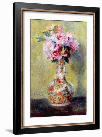 Bouquet in a Vase, 1878-Pierre-Auguste Renoir-Framed Giclee Print