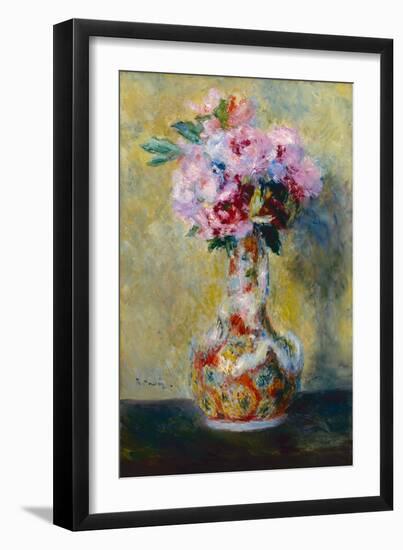 Bouquet In a Vase-Pierre-Auguste Renoir-Framed Giclee Print