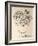 Bouquet Line Drawing-Marcus Prime-Framed Art Print