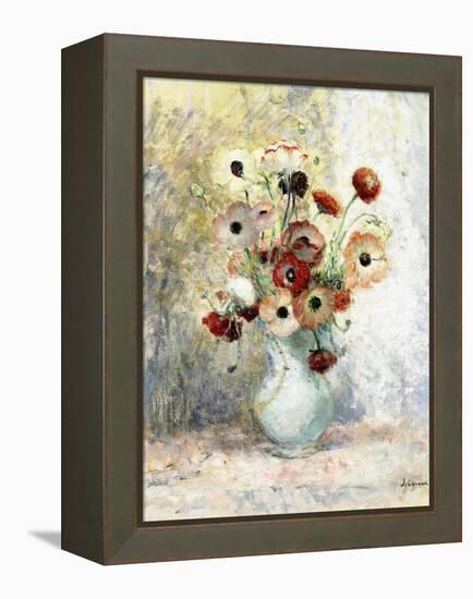 Bouquet of Anemones-Henri Lebasque-Framed Premier Image Canvas