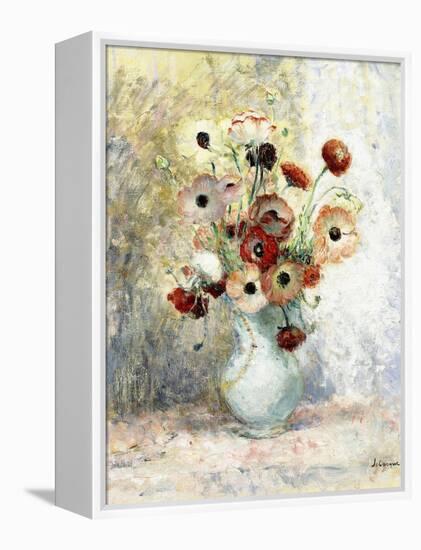 Bouquet of Anemones-Henri Lebasque-Framed Premier Image Canvas