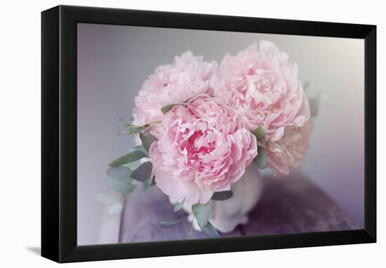 Bouquet of Blooms-Sarah Gardner-Framed Stretched Canvas