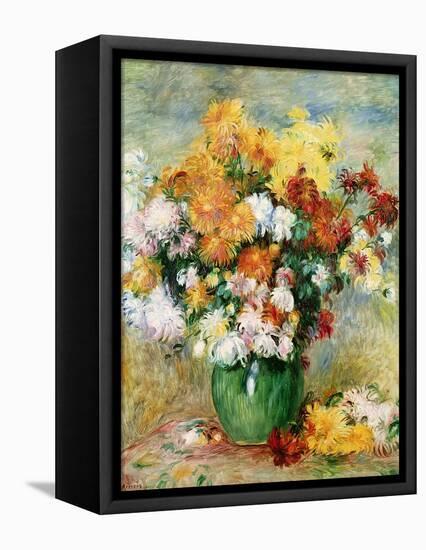 Bouquet of Chrysanthemums, circa 1884-Pierre-Auguste Renoir-Framed Premier Image Canvas