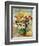 Bouquet of Chrysanthemums, circa 1884-Pierre-Auguste Renoir-Framed Premium Giclee Print