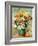 Bouquet of Chrysanthemums, circa 1884-Pierre-Auguste Renoir-Framed Giclee Print