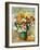 Bouquet of Chrysanthemums, circa 1884-Pierre-Auguste Renoir-Framed Giclee Print