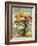 Bouquet of Chrysanthemums, circa 1884-Pierre-Auguste Renoir-Framed Giclee Print