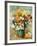 Bouquet of Chrysanthemums, circa 1884-Pierre-Auguste Renoir-Framed Giclee Print