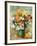 Bouquet of Chrysanthemums, circa 1884-Pierre-Auguste Renoir-Framed Giclee Print