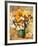 Bouquet of Chrysanthemums-Pierre-Auguste Renoir-Framed Art Print