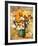 Bouquet of Chrysanthemums-Pierre-Auguste Renoir-Framed Art Print