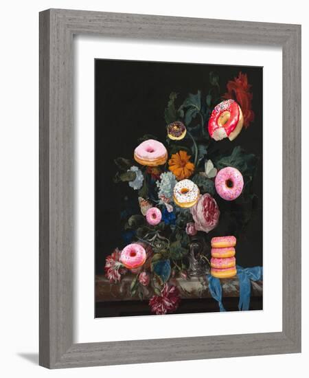 Bouquet of Donuts-The Art Concept-Framed Photographic Print