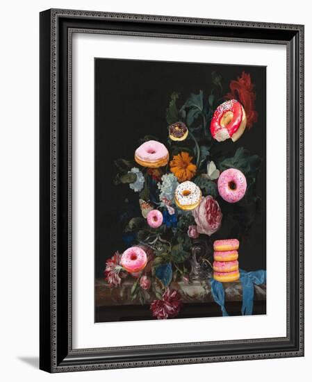 Bouquet of Donuts-The Art Concept-Framed Photographic Print