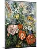 Bouquet of Flowers, 1879-1880-Paul Cézanne-Mounted Giclee Print