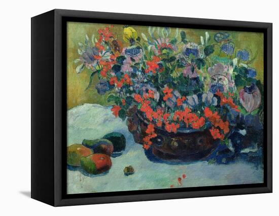 Bouquet of Flowers, 1897-Paul Gauguin-Framed Premier Image Canvas