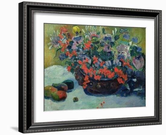 Bouquet of Flowers, 1897-Paul Gauguin-Framed Giclee Print