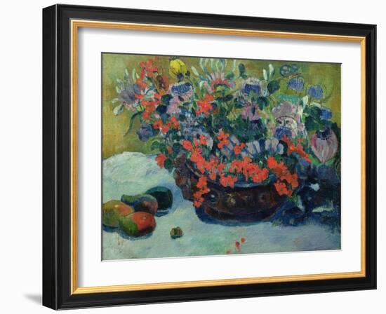 Bouquet of Flowers, 1897-Paul Gauguin-Framed Giclee Print