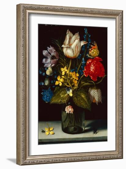 Bouquet of Flowers by Ambrosius the Elder Bosschaert-Ambrosius the Elder Bosschaert-Framed Giclee Print