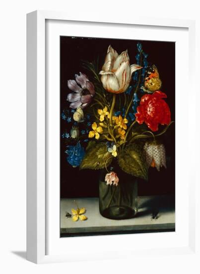 Bouquet of Flowers by Ambrosius the Elder Bosschaert-Ambrosius the Elder Bosschaert-Framed Giclee Print