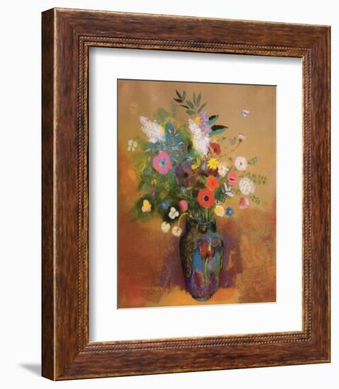 Bouquet of Flowers, c.1905-Odilon Redon-Framed Premium Giclee Print