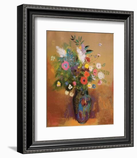 Bouquet of Flowers, c.1905-Odilon Redon-Framed Premium Giclee Print