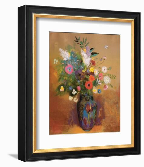 Bouquet of Flowers, c.1905-Odilon Redon-Framed Premium Giclee Print