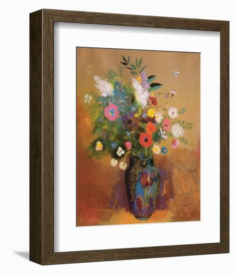 Bouquet of Flowers, c.1905-Odilon Redon-Framed Premium Giclee Print
