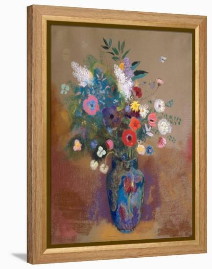 Bouquet of Flowers, c.1905-Odilon Redon-Framed Premier Image Canvas