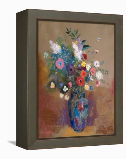 Bouquet of Flowers, c.1905-Odilon Redon-Framed Premier Image Canvas