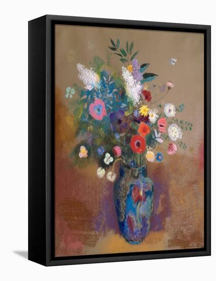 Bouquet of Flowers, c.1905-Odilon Redon-Framed Premier Image Canvas