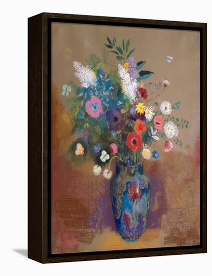 Bouquet of Flowers, c.1905-Odilon Redon-Framed Premier Image Canvas