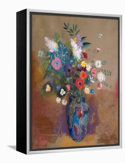 Bouquet of Flowers, c.1905-Odilon Redon-Framed Premier Image Canvas