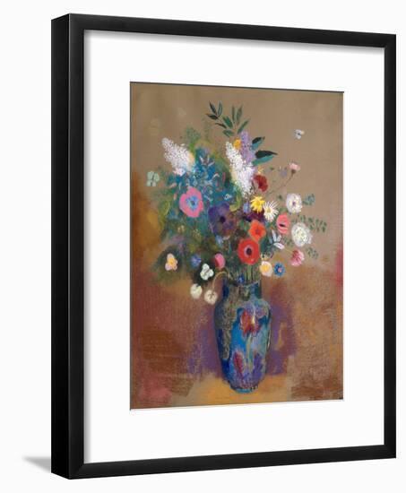 Bouquet of Flowers, c.1905-Odilon Redon-Framed Giclee Print
